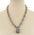 Copy of Rope Chain Multi Link Square Padlock Pendant Choker