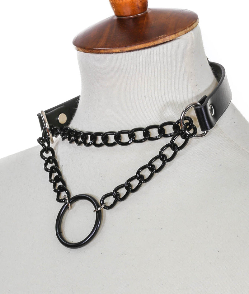 CHAIN CHOKER WITH PULL RING