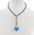 Hanging Lock Rope Chain Multi Link Heart Padlock Pendant Choker
