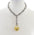 Hanging Lock Rope Chain Multi Link Heart Padlock Pendant Choker