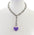 Hanging Lock Rope Chain Multi Link Heart Padlock Pendant Choker