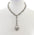 Hanging Lock Rope Chain Multi Link Heart Padlock Pendant Choker