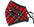 Punk Patch Plaid Mask