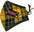 Plaid Punk Patch Mask