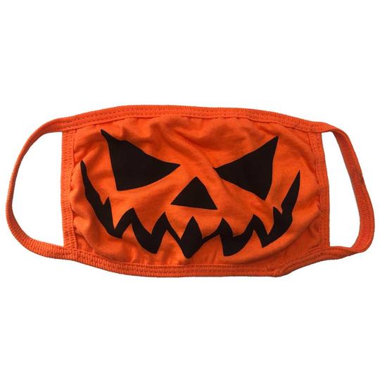 Trick or treat pumpkin Face Mask fabric face covering mask