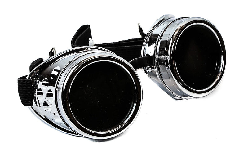 Steampunk Goggles Glasses Vintage Victorian Welding Cosplay Goth Punk Costume