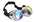 Kaleidoscopic Steampunk Goggles Glasses Vintage Victorian Welding Cosplay Goth Punk Costume