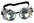 Spiked Kaleidoscopic Steampunk Goggles Glasses Vintage Victorian Welding Cosplay Goth Punk Costume