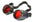 Black Plain Goggles Color Lens