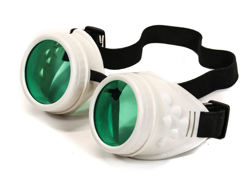 White Plain Goggles Color Lens