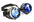 Black Goggles Color Lens 2X Loupe
