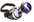 Black Goggles Color Lens 2X Loupe