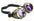 Brass Goggles Color Lens 2X Loupe
