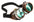 Copper Goggles Color Lens 2X Loupe