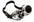 Silver Goggles Color Lens 2X Loupe