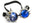 Silver Steampunk Loupe Goggles