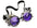 Silver Steampunk Loupe Goggles