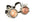 Silver Steampunk Loupe Goggles