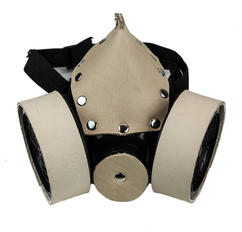 Leather Gas Mask Respirator