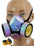 Rainbow Gas Mask Respirator