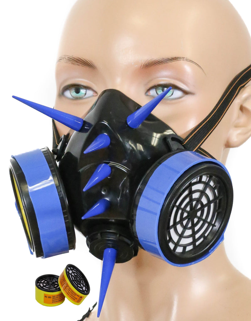 Neon Spike Gas Mask Respirator
