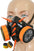 Neon Spike Gas Mask Respirator