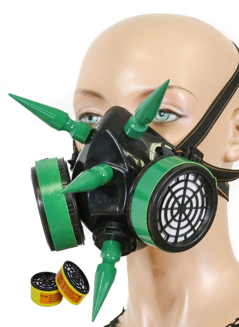 Neon Spike Gas Mask Respirator