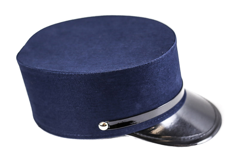 Plain Blue Conductor Cadet Hat