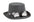 Steampunk Top Hat Wool Felt  Goggles