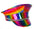 Rainbow Captain Hat