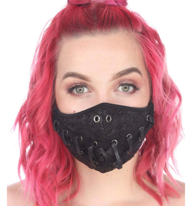 Corset Face Mask Mouth Cover Face Cover Mask With Filter Pocket