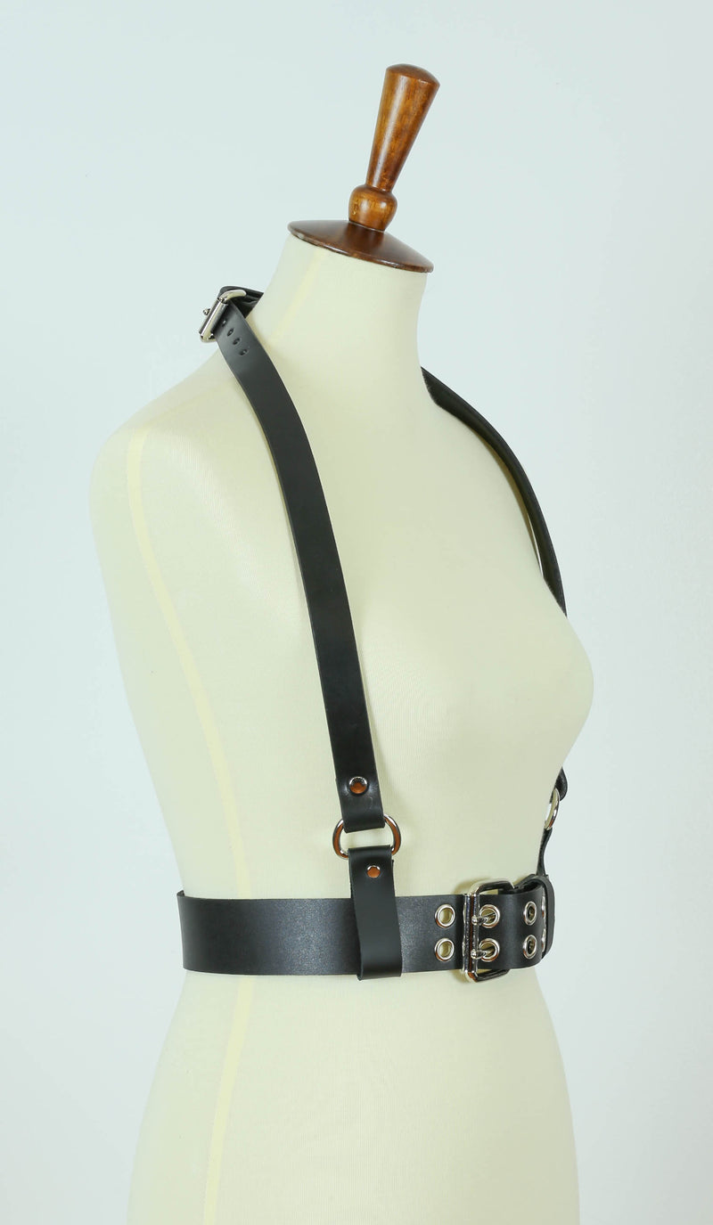 Suspender Harness Grommet Waist Belt