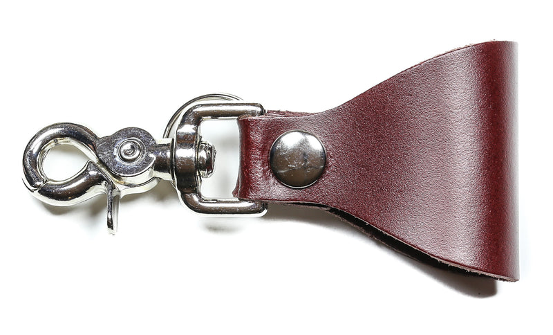 Brown Leather Bikers Dual Key Holder