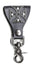 Large Iron Cross Leather Bikers Dual Key Holder