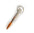 Bullet Key Ring .223 Caliber 2.5"