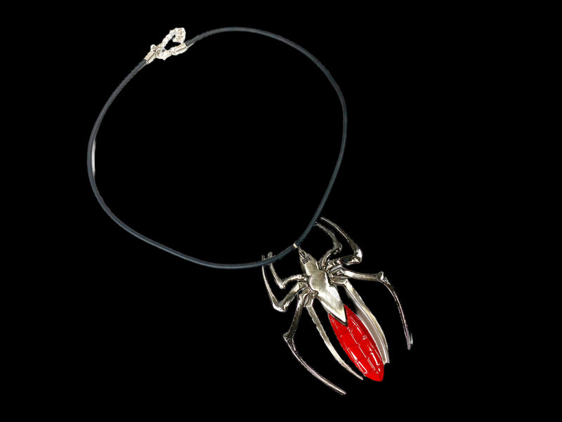 Spider Pendant With Knife Pendant