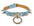 Pastel  Color Cone Spike Choker