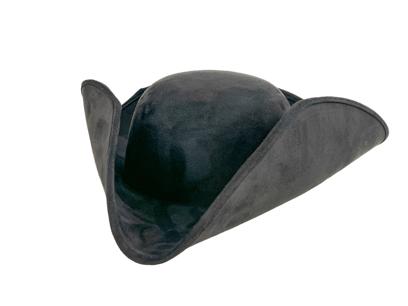 Black Pirate Hat Plain