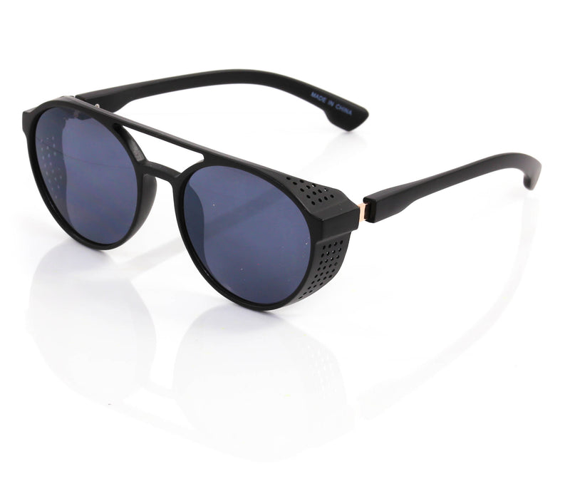 Retro Steampunk Style Side Mesh Sunglasses Retro Unisex Eye wear Glasses