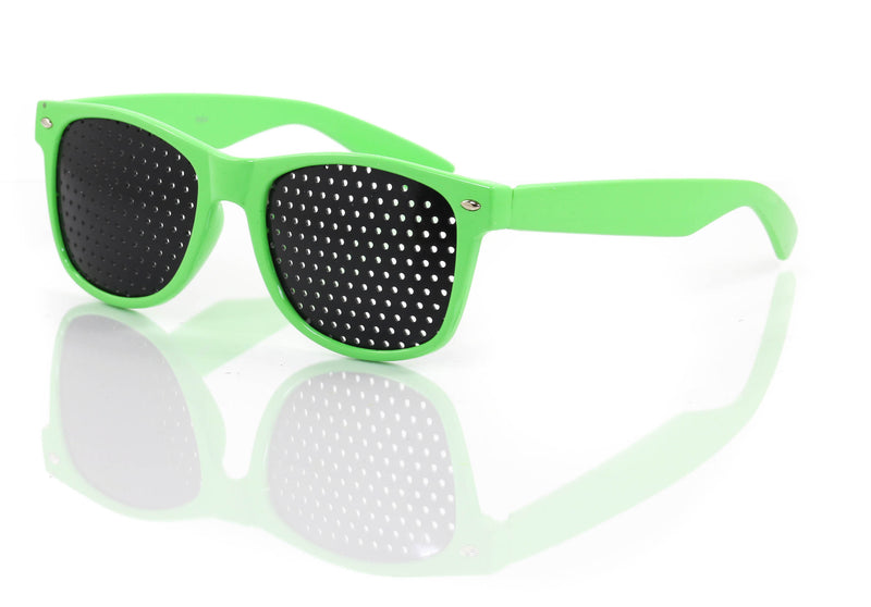 Green Mesh Lens Sunglasses Retro Unisex Eye wear Glasses