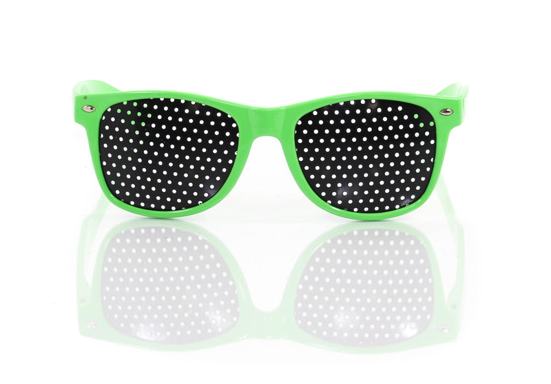 Green Mesh Lens Sunglasses Retro Unisex Eye wear Glasses