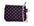 VELVET  POLKA DOT WALLET