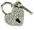 PAD LOCK HEART