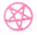 Pentagram Spike Choker
